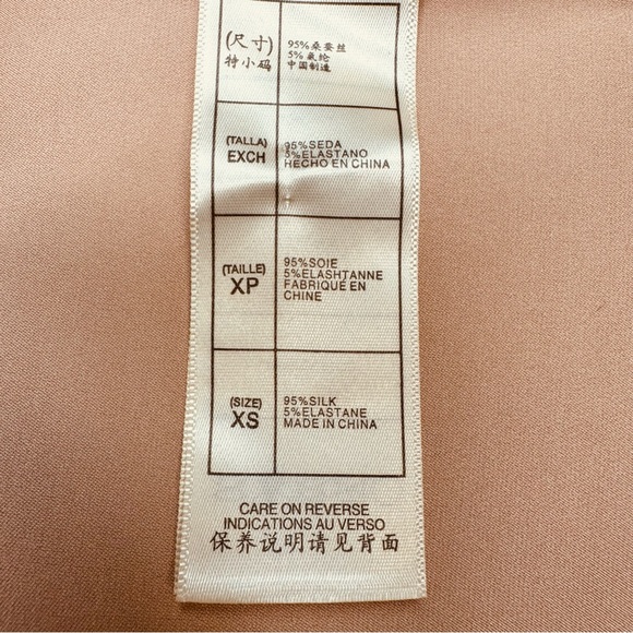 Leon Max Limited Edition Silk Top Blouse Size XS Fairy Dainty Romantic Coquette - Picture 10 of 11